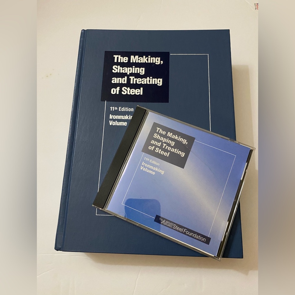 The Making, Shaping,Treating of Steel 11th edition Ironmaking Vol hardcover & CD